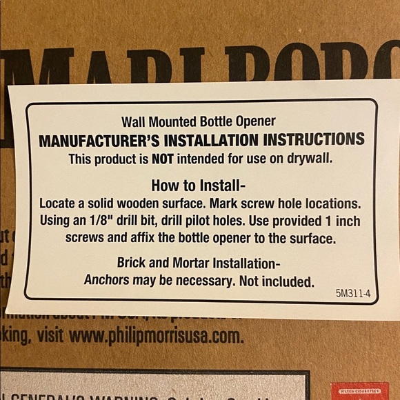 Marlboro Lucky Horseshoe Happy Birthday Bottle Opener New In Box 2011 - Picture 4 of 5